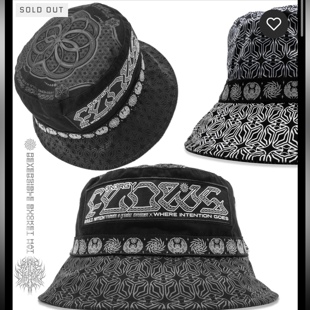 Ragenation Reversibile Reflective Bucket Hat